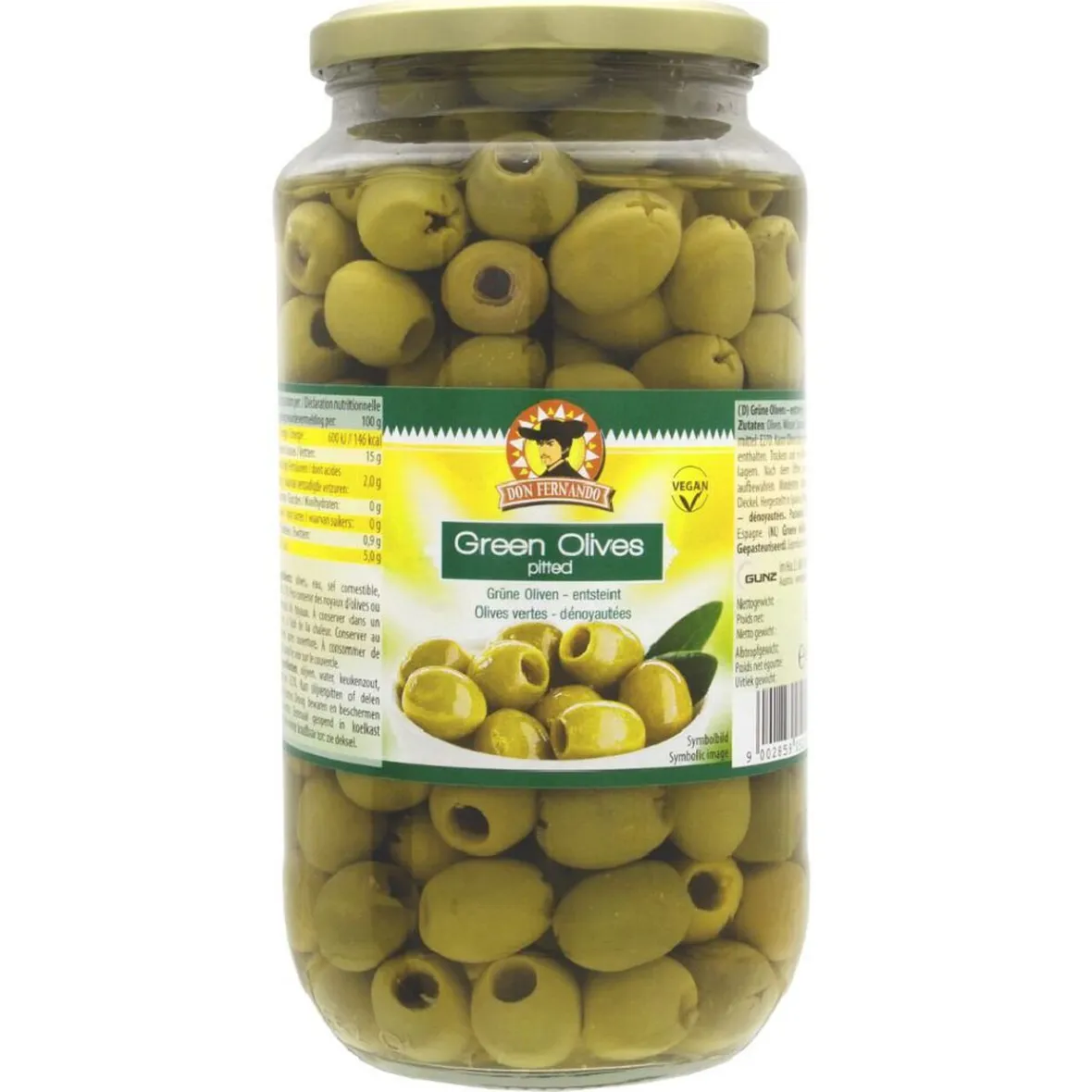 Gifi Olives vertes dénoyautées en pot de 920g| Vaisselle Et Accessoires De Table
