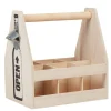 Rangement De Cuisine<Gifi Panier en bois pour bouteilles de bière décapsuleur intégré