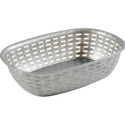 Rangement De Cuisine<Gifi Panier ovale plastique gris