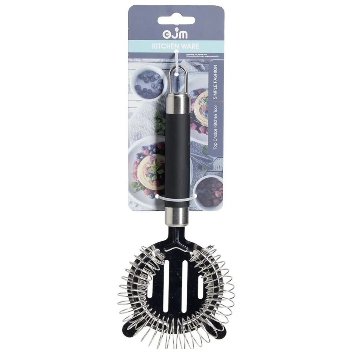 Préparation Culinaire<Gifi Passoire à cocktail en inox avec manche en plastique L.21,5cm