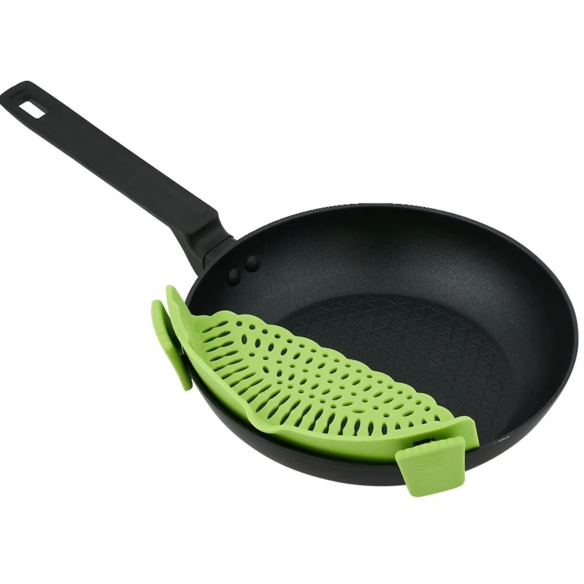 Préparation Culinaire<Gifi Passoire casserole à clips silicone gris