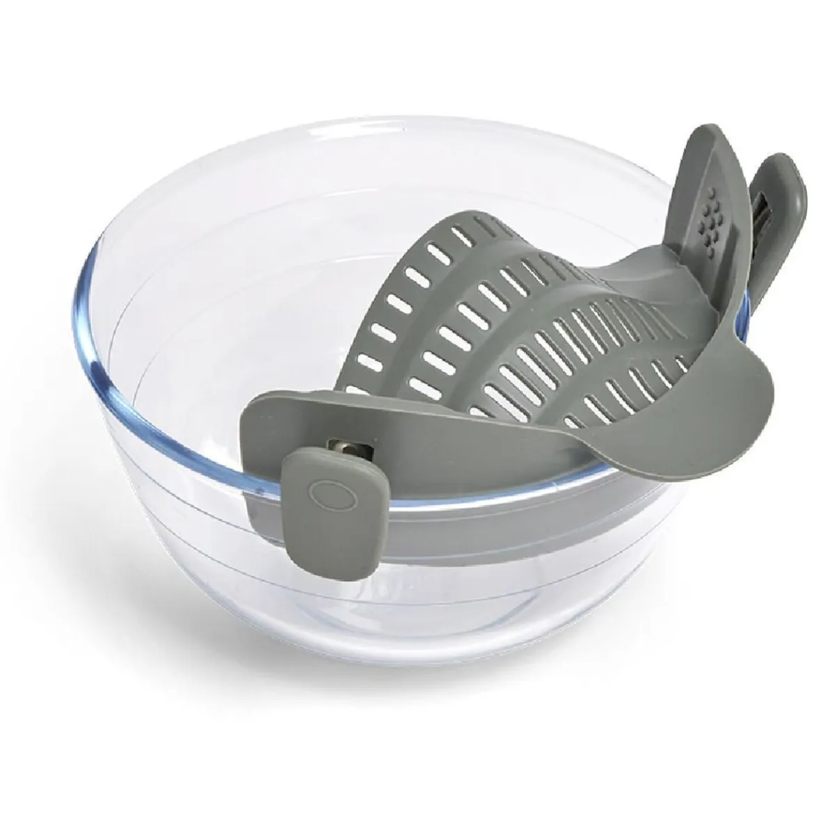 Préparation Culinaire<Gifi Passoire casserole à clips silicone gris