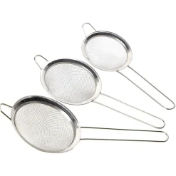 Préparation Culinaire<Gifi Passoire en inox blanc argenté x3