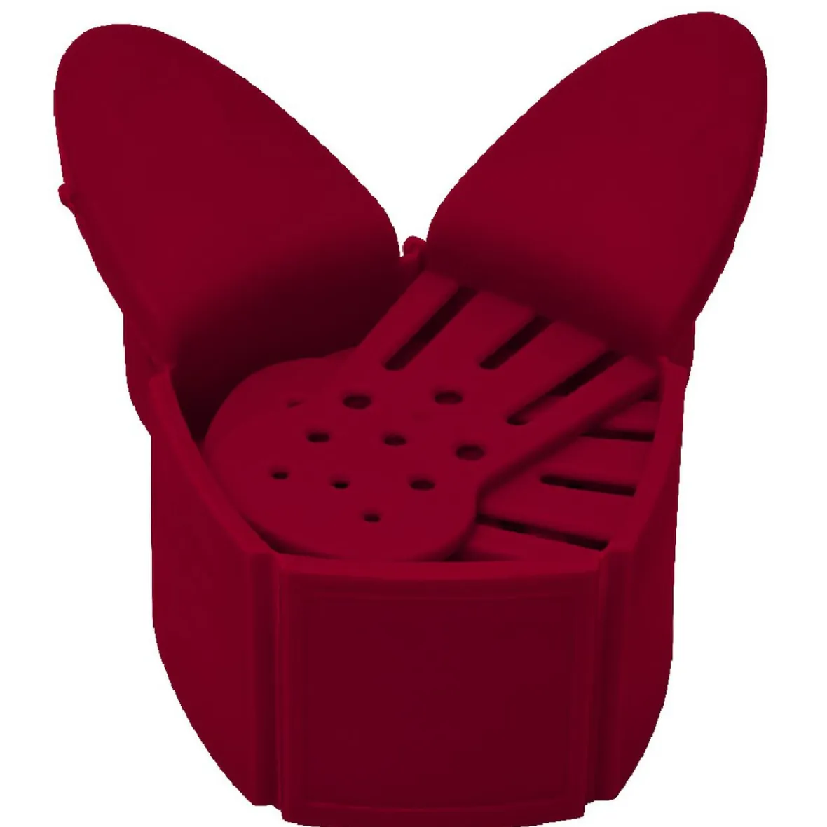 Préparation Culinaire<Gifi Passoire pliable et adaptable rouge