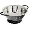 Préparation Culinaire<Gifi Passoire ronde en inox noir et gris