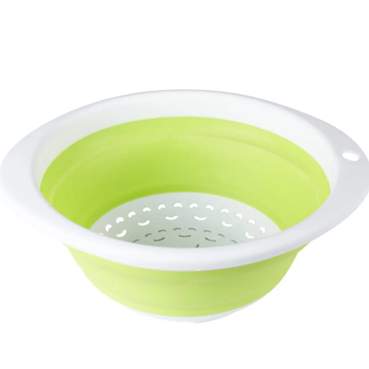 Préparation Culinaire<Gifi Passoire rétractable verte et blanche