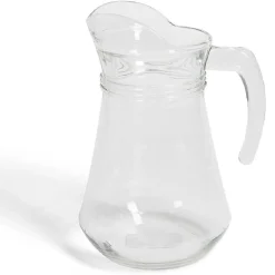 Gifi Pichet avec anse et bec verseur 1L verre transparent| Vaisselle Et Accessoires De Table