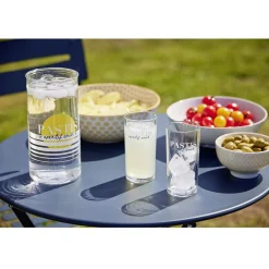 Gifi Pichet broc en verr inscription Pastis apéritif anisé 1L| Vaisselle Et Accessoires De Table