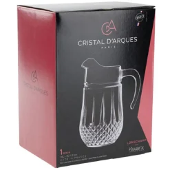 Gifi Pichet en verre gamme Longchamp Cristal D'Arques Paris 1,5 L| Vaisselle Et Accessoires De Table