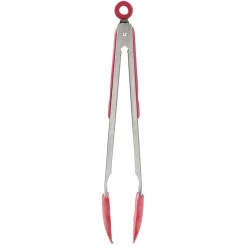 Préparation Culinaire<Gifi Pince à viande en inox plastique rouge gris