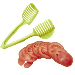 Préparation Culinaire<Gifi Pince découpe légumes plastique vert L18,5cm