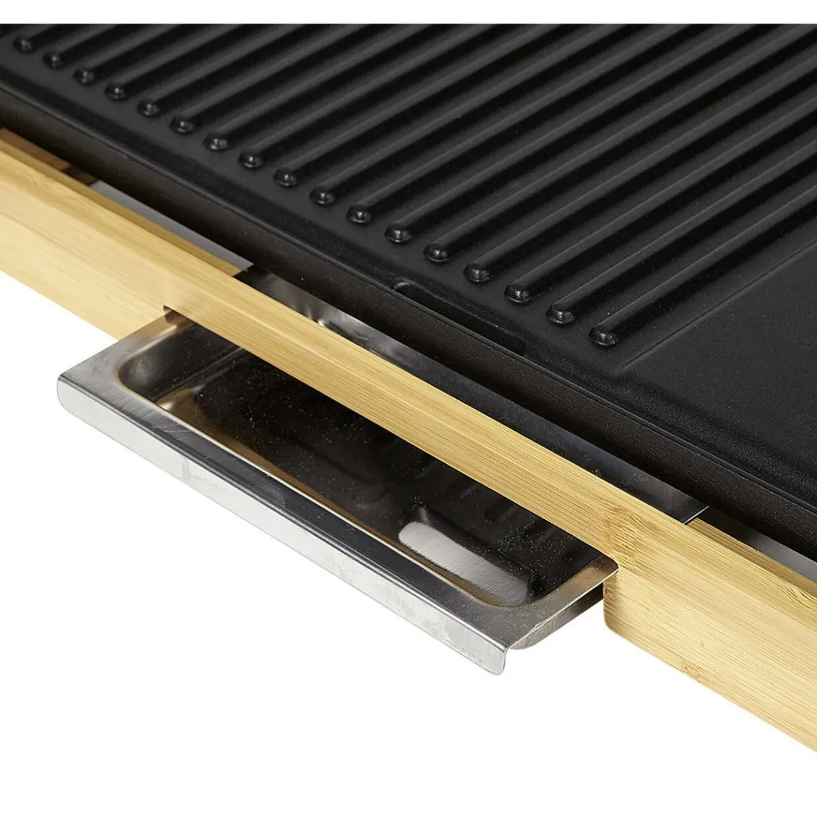 Petit Électroménager<Gifi Plancha grill en bambou 1500W