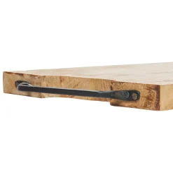 Préparation Culinaire<Gifi Planche à découper bois avec poignée métal