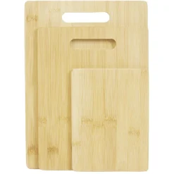 Préparation Culinaire<Gifi Planche à découper en bambou x3