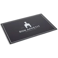 Préparation Culinaire<Gifi Planche à découper en verre design Bon appétit - 38x30cm