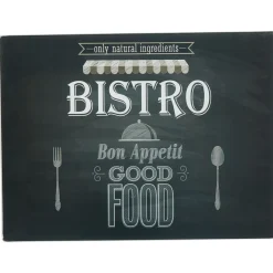 Préparation Culinaire<Gifi Planche à découper noire design bistrot