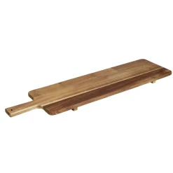 Vaisselle Et Accessoires De Table<Gifi Planche de service XL en bois d'acacia avec pied 20x75cm