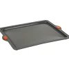 Cuisson<Gifi Plaque à four silicone et métal gris