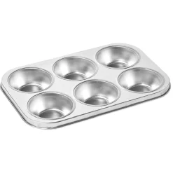 Cuisson<Gifi Plaque pour 6 muffins en métal