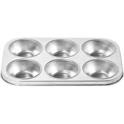 Cuisson<Gifi Plaque pour 6 muffins en métal