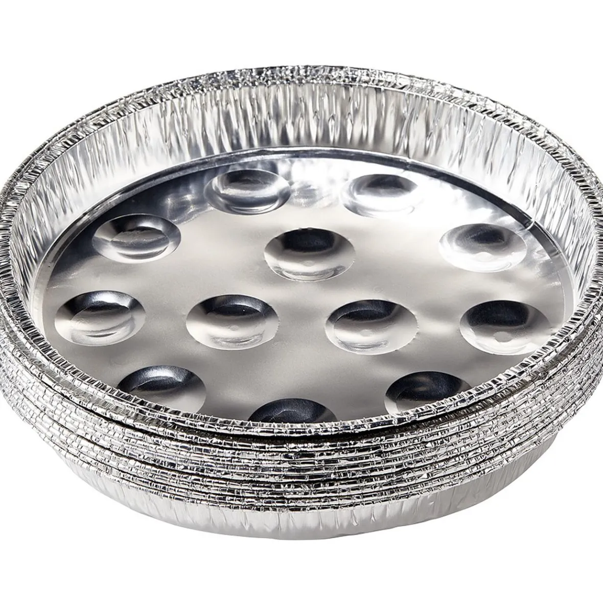 Gifi Plat 10 escargots argenté| Vaisselle Et Accessoires De Table