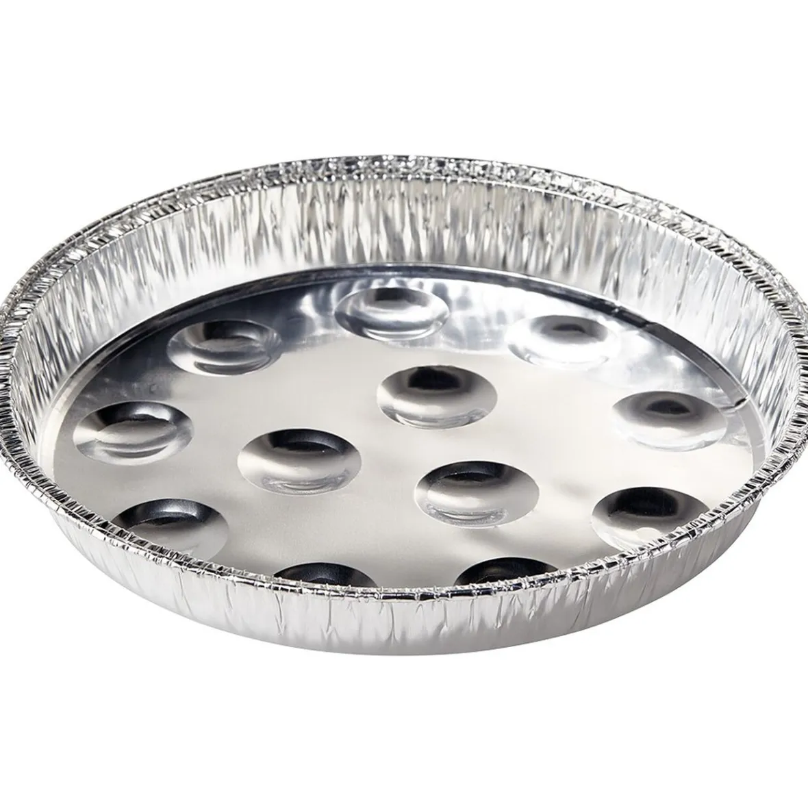 Gifi Plat 10 escargots argenté| Vaisselle Et Accessoires De Table