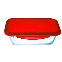 Conservation Alimentaire<Gifi Plat à four avec couvercle hermétique Ô Cuisine 24x18 cm