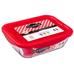 Conservation Alimentaire<Gifi Plat à four avec couvercle hermétique Ô Cuisine 30x23 cm
