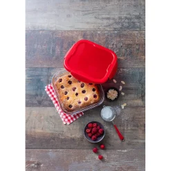 Conservation Alimentaire<Gifi Plat à four avec couvercle hermétique Ô Cuisine 16x16 cm