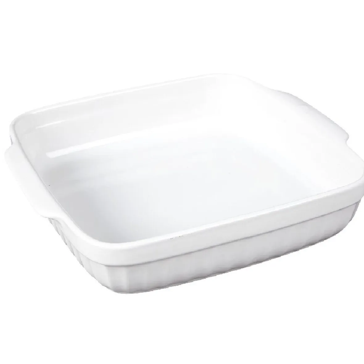 Cuisson<Gifi Plat à four blanc