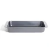 Cuisson<Gifi Plat à four métal noir 42x42xH6cm