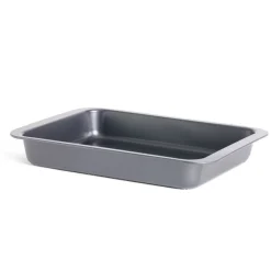 Cuisson<Gifi Plat à four métal noir 42x42xH6cm