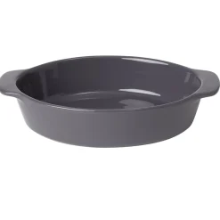 Cuisson<Gifi Plat à four ovale gris