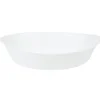 Cuisson<Gifi Plat à four ovale Luminarc verre blanc 32 cm