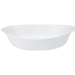 Cuisson<Gifi Plat à four ovale Luminarc verre blanc 25 cm