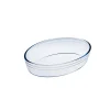 Cuisson<Gifi Plat à four ovale verre transparent
