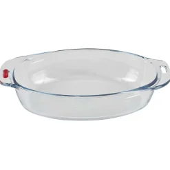 Cuisson<Gifi Plat à four Pyrex ovale transparent 1,8L