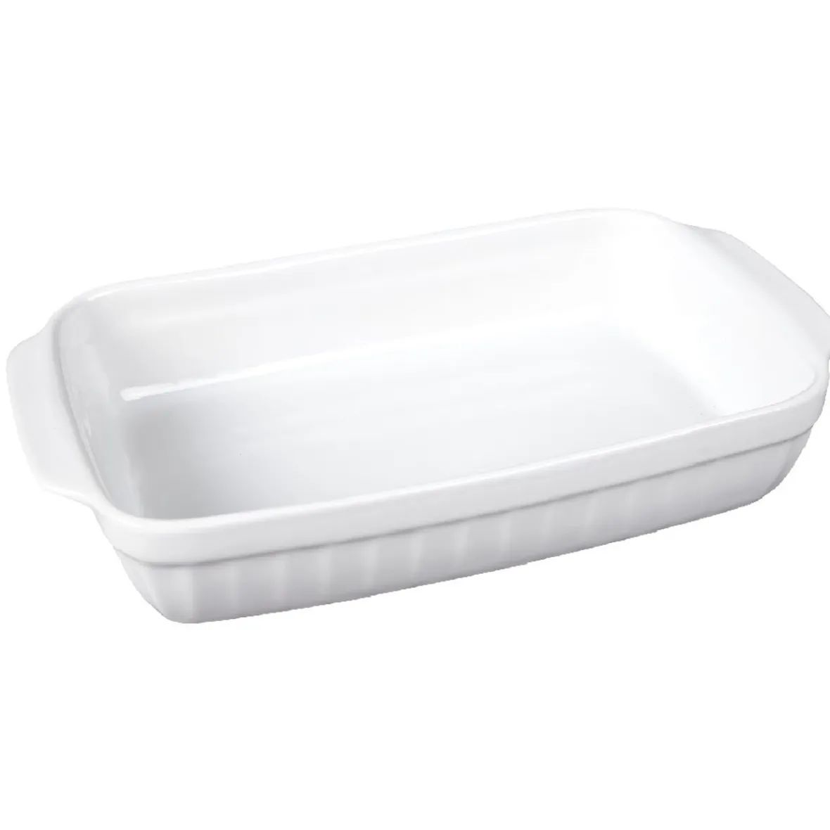 Cuisson<Gifi Plat à four rectangle blanc
