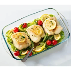 Cuisson<Gifi Plat à four rectangulaire en verre