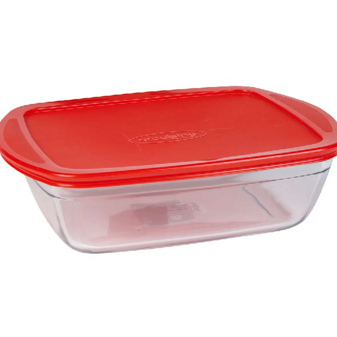 Cuisson<Gifi Plat à four rectangulaire en verre avec couvercle