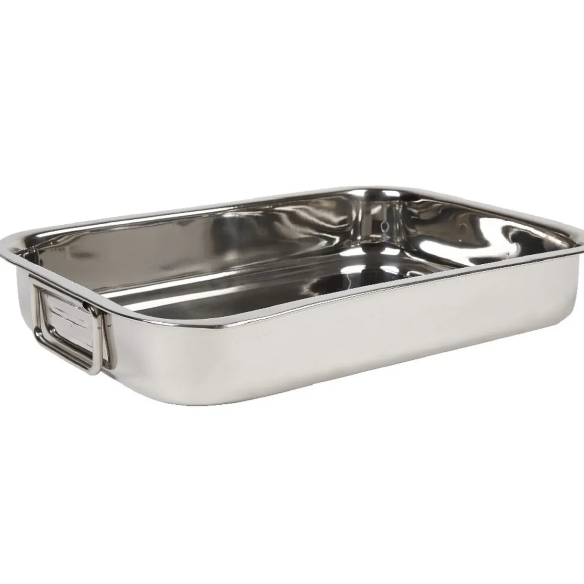Cuisson<Gifi Plat à four rectangulaire en inox