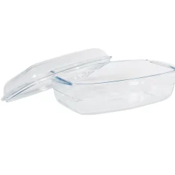 Cuisson<Gifi Plat à four rectangulaire transparent 6,5 L