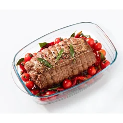 Cuisson<Gifi Plat à four rectangulaire transparent 6,5 L