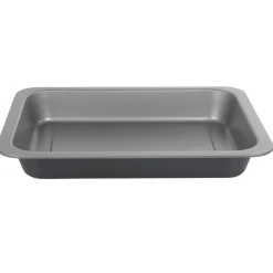 Cuisson<Gifi Plat à four rectangulaire gris revêtement anti adhérent