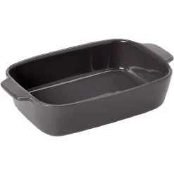 Cuisson<Gifi Plat à four rectangulaire uni gris