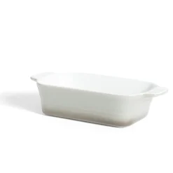Cuisson<Gifi Plat à four rectangulaire en céramique gris 21,5x11xH5cm