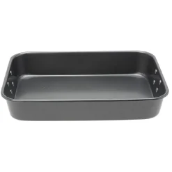 Cuisson<Gifi Plat à four XXL antiadhésif inoxydable