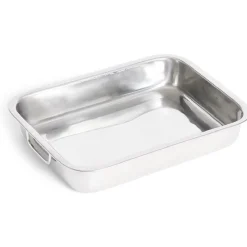 Cuisson<Gifi Plat à lasagnes en inox 37x27,5xH6,5cm