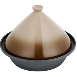 Cuisson<Gifi Plat à tajine fonte d'aluminium Ø30xH20cm