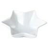 Gifi Plat apéritif porcelaine blanc 10x10xH.3,5 cm| Vaisselle Et Accessoires De Table
